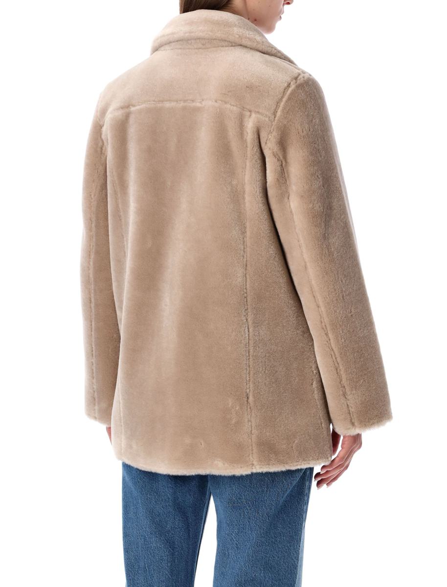 Urbancode Reversible Faux Fur Coat With Suede Interior