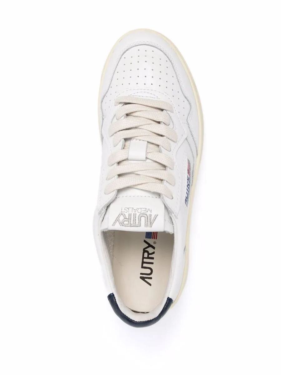 Autry "Medalist Low" Leather Sneakers Shoes