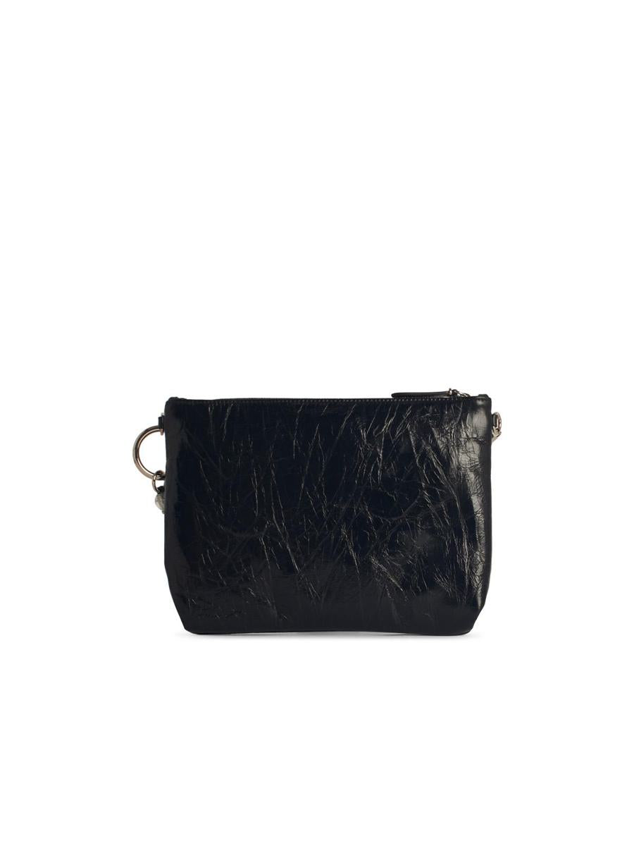 Jimmy Choo 'Callie' Black Leather Bag
