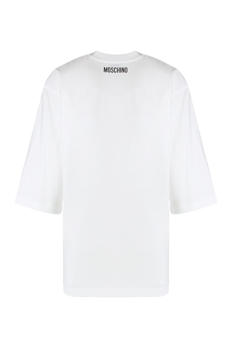Moschino Cotton Crew-Neck T-Shirt