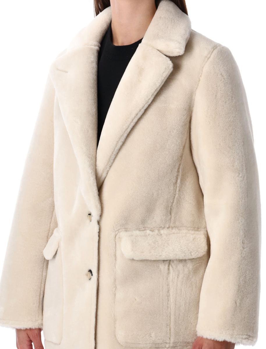 Urbancode Reversible Faux Fur Coat With Suede Interior