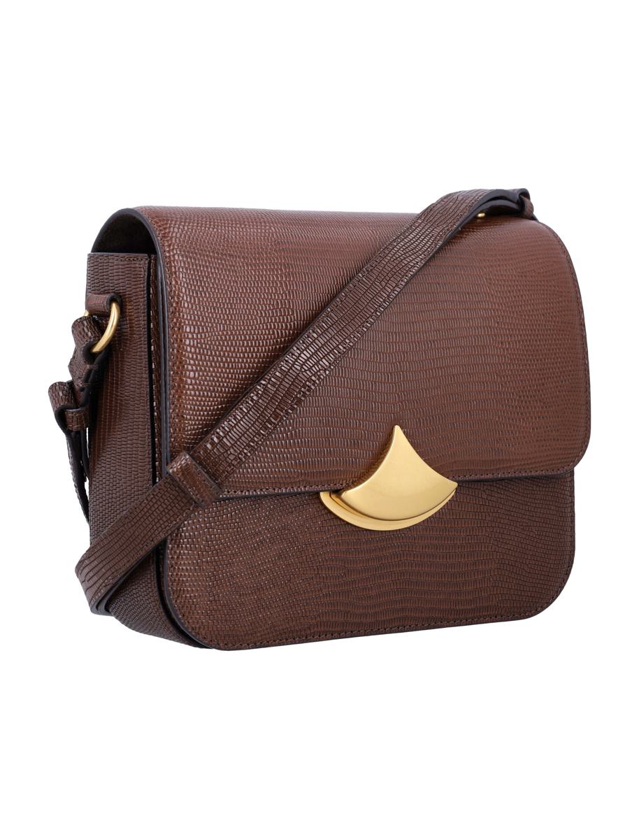 Sessun Sessùn Diviluz Lizard-Print Leather Box Bag