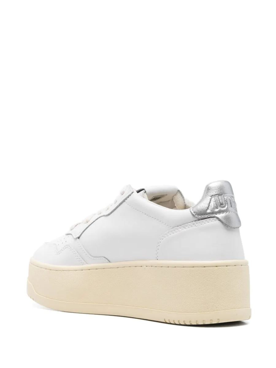 Autry "Platform Low" Leather Sneakers Shoes