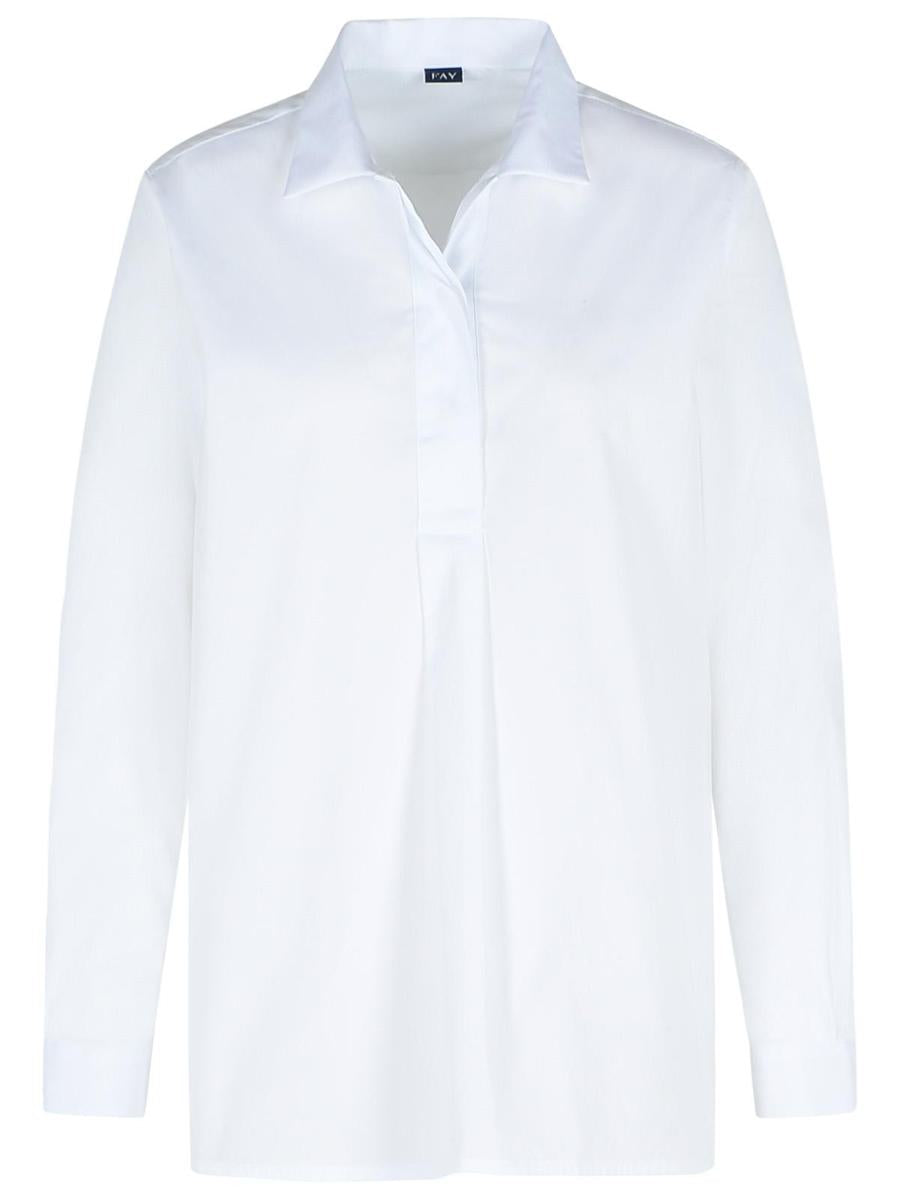 Fay White Cotton Shirt