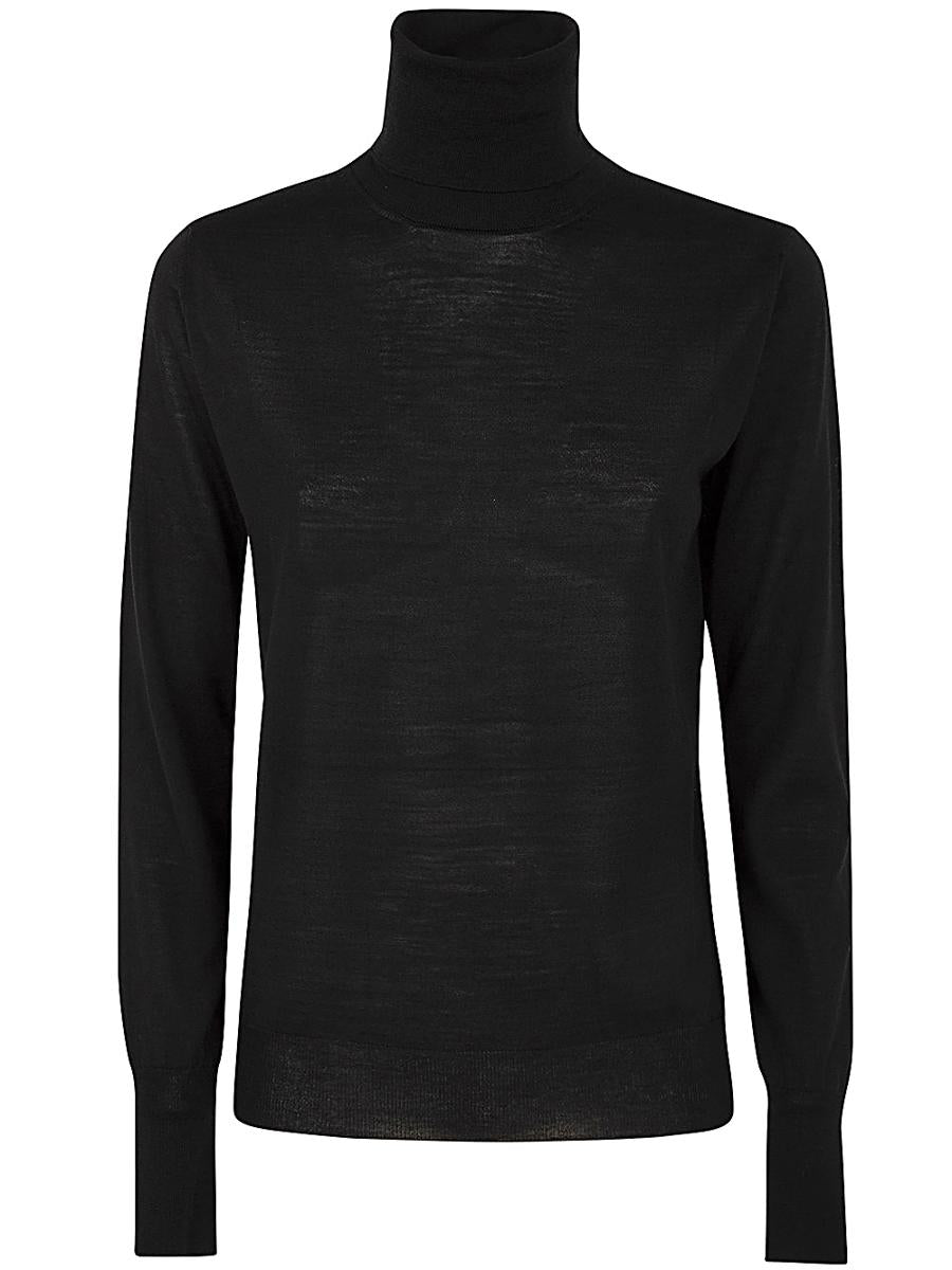 Roberto Collina Long Sleeves Turtle Neck Sweater Clothing