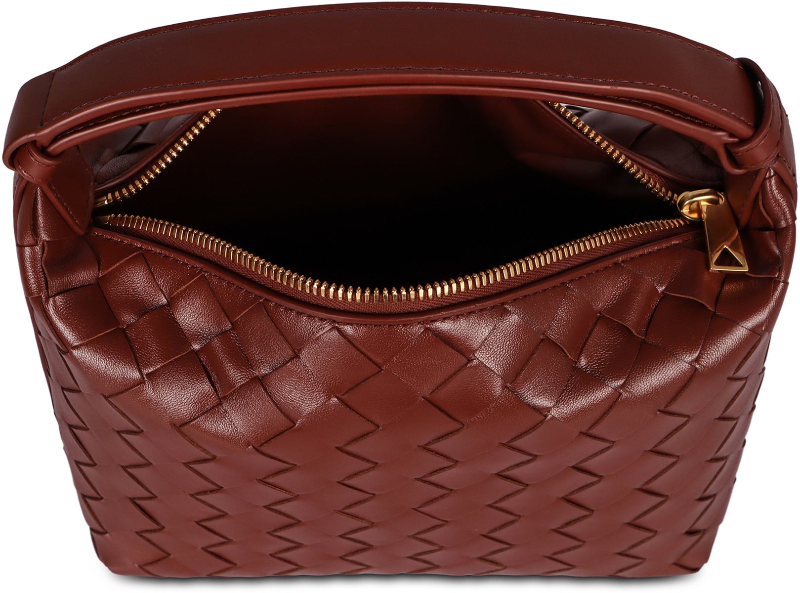 Bottega Veneta Mini Wallace Leather Shoulder Bag