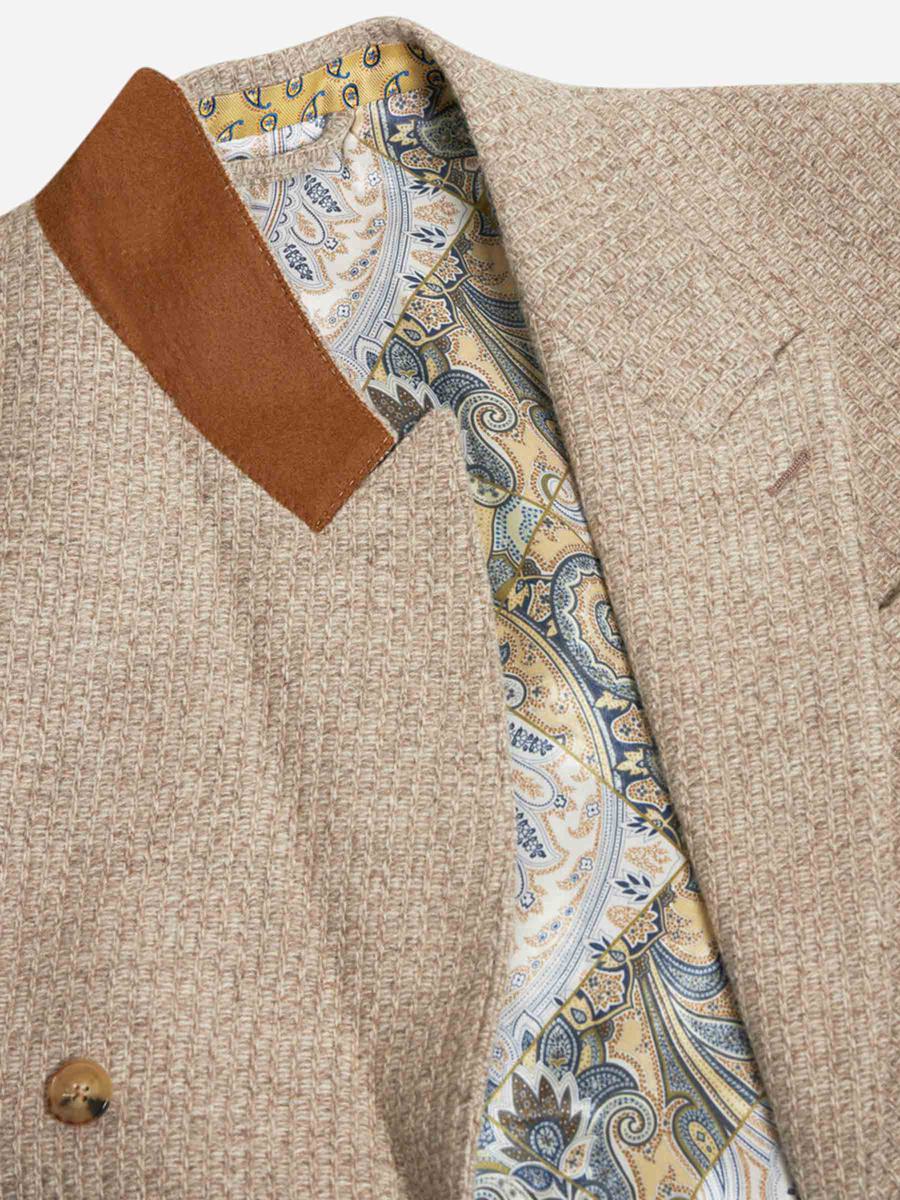 Etro Double Breasted Wool Blazer