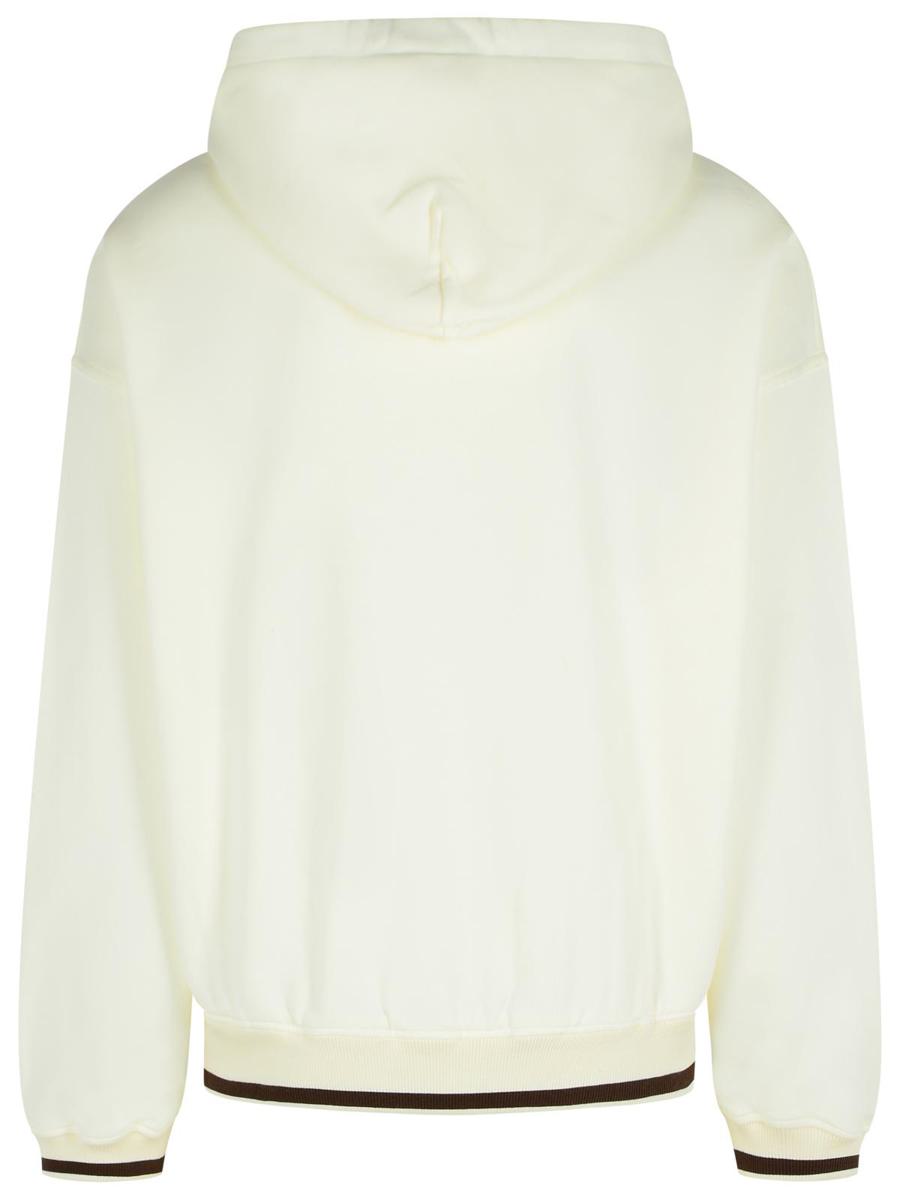 Dolce & Gabbana Ivory Cotton Sweatshirt