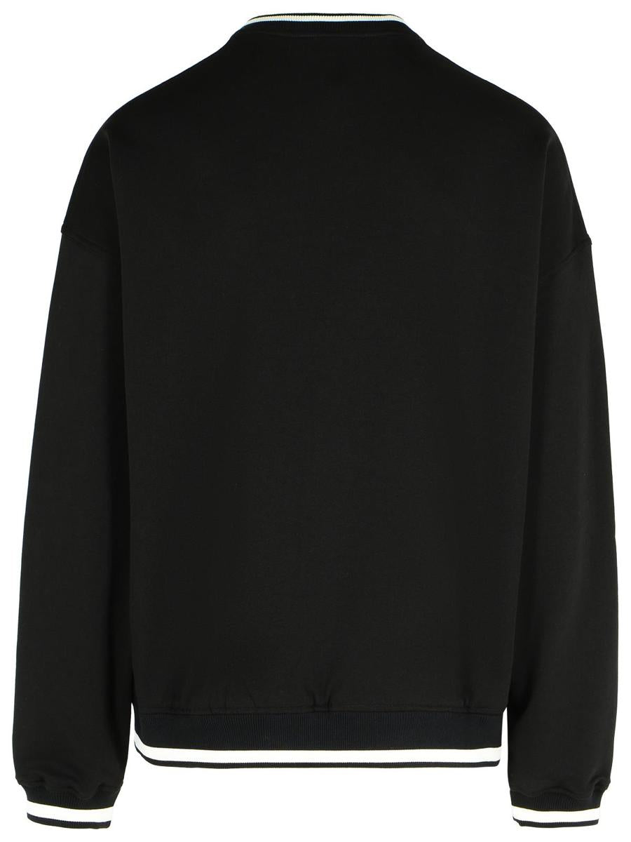 Dolce & Gabbana Black Cotton Sweatshirt