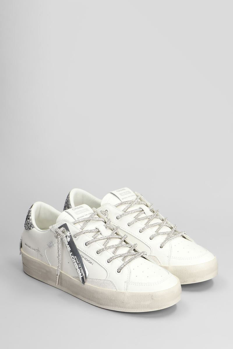 Crime London Sk8 Deluxe Heel Sneakers