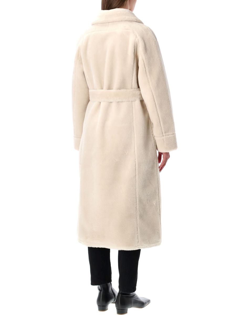 Urbancode Reversible Faux Fur Belted Coat With Suede Interior