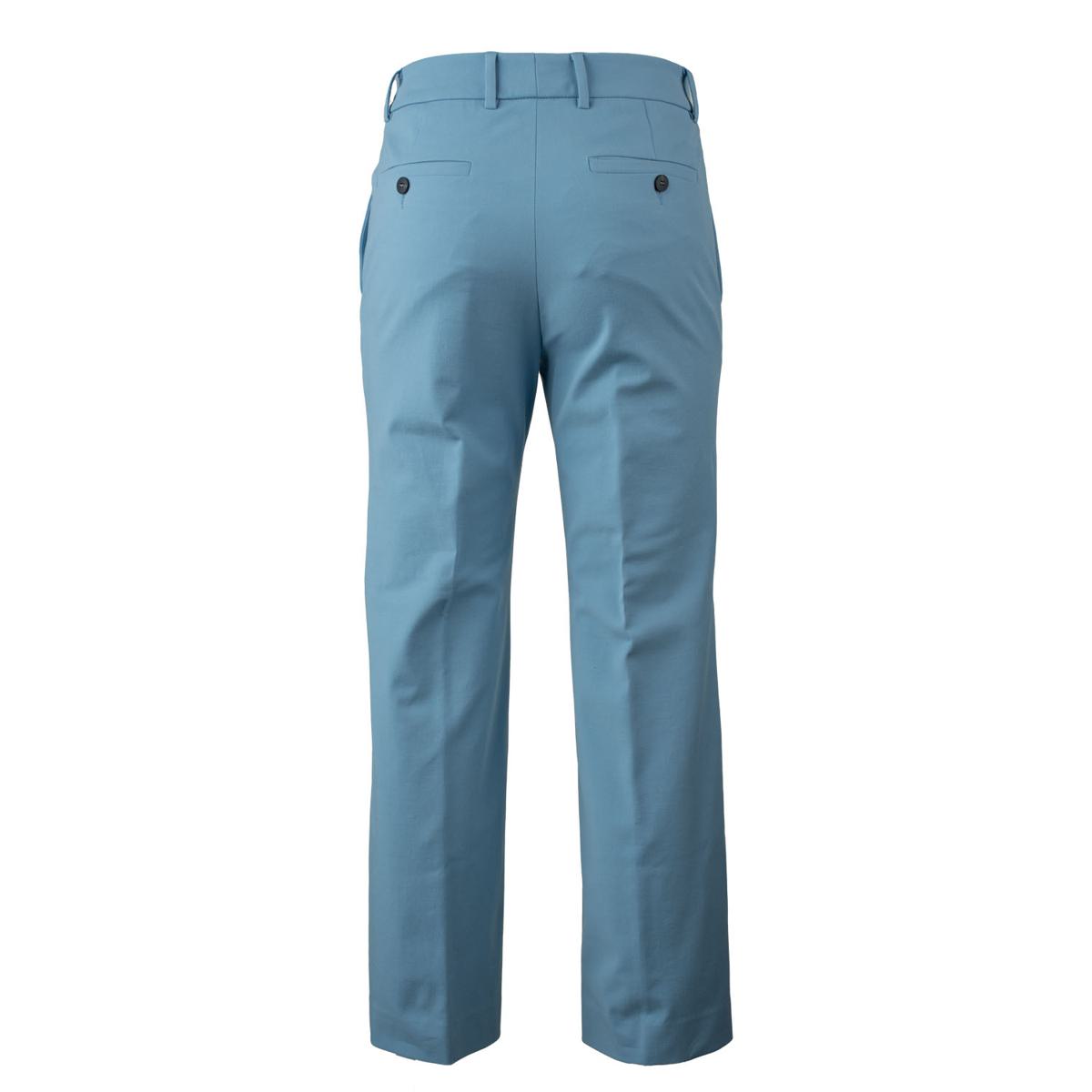 Incotex Light Blue Cotton Pants