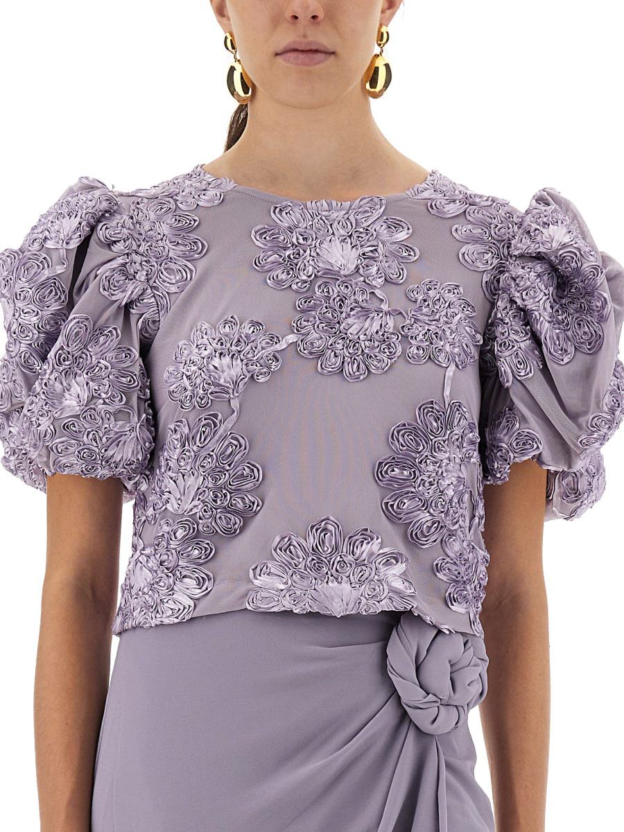 Rotate Birger Christensen 3D Mesh Tops