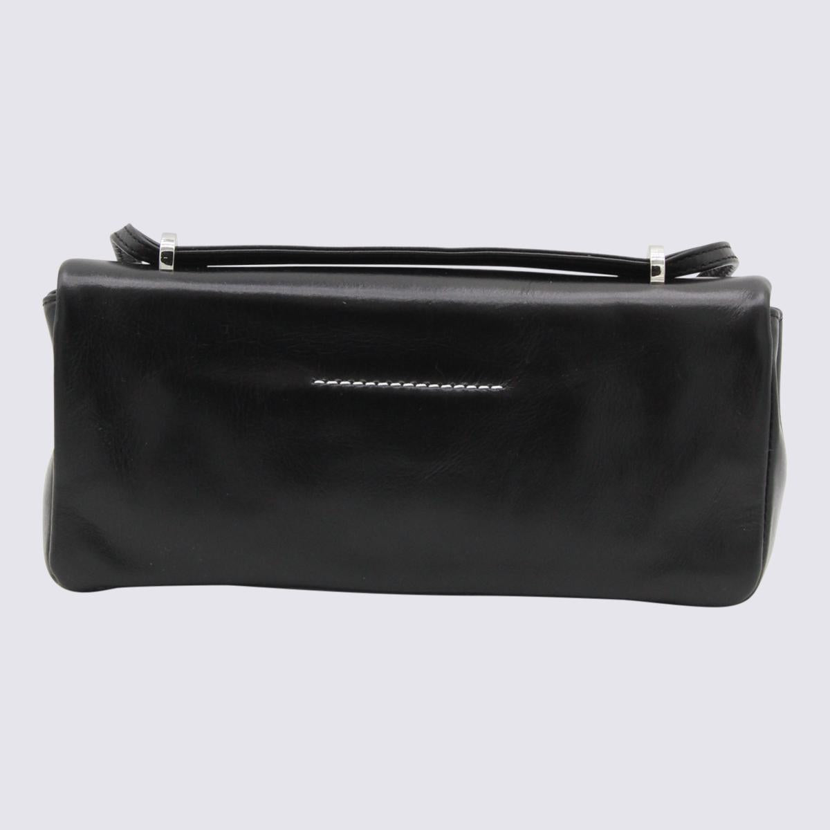 MM6 Maison Margiela Black Shoulder Bag