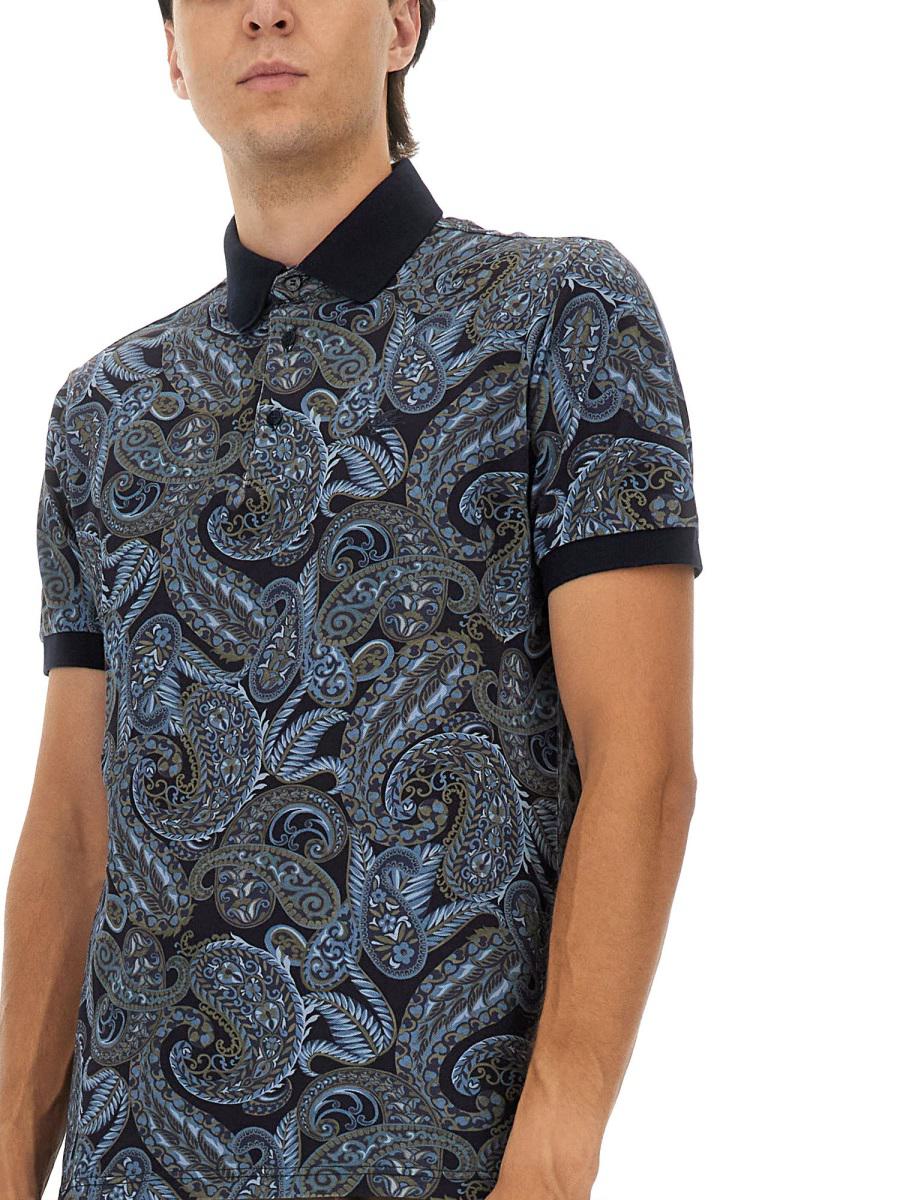 Etro Polo Shirt With Print