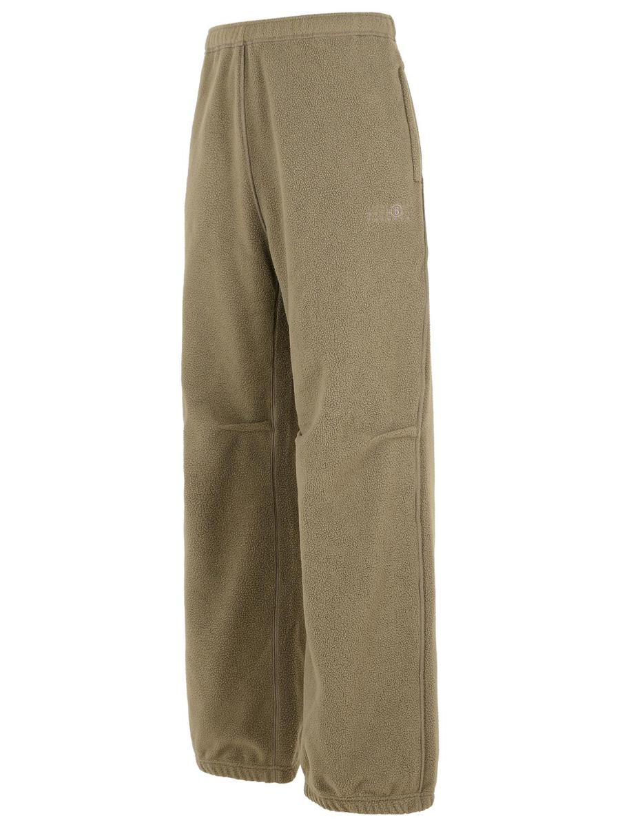MM6 Maison Margiela Taupe Polyester Pants