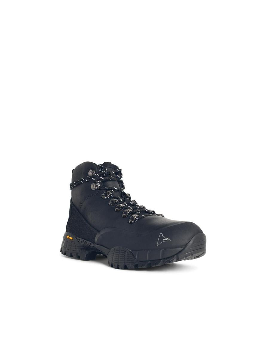 Roa 'Andreas' Black Leather Boots