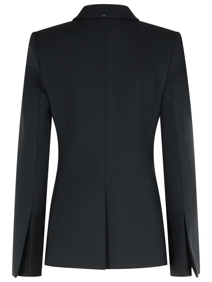 Sportmax 'Cocco' Black Virgin Wool Blazer