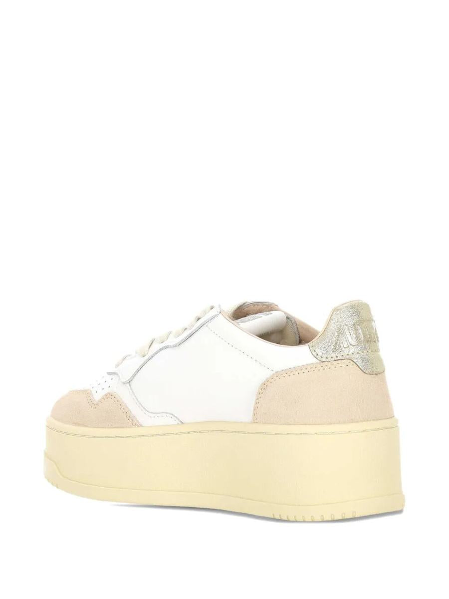 Autry "Platform Low" Suede Sneakers Shoes