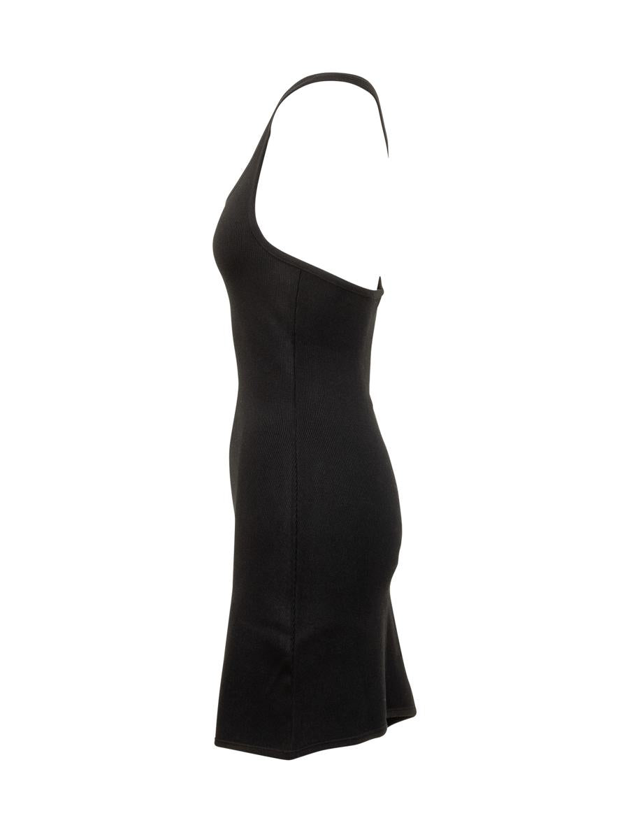 Courrèges Courrèges Asymmetrical Black Dress