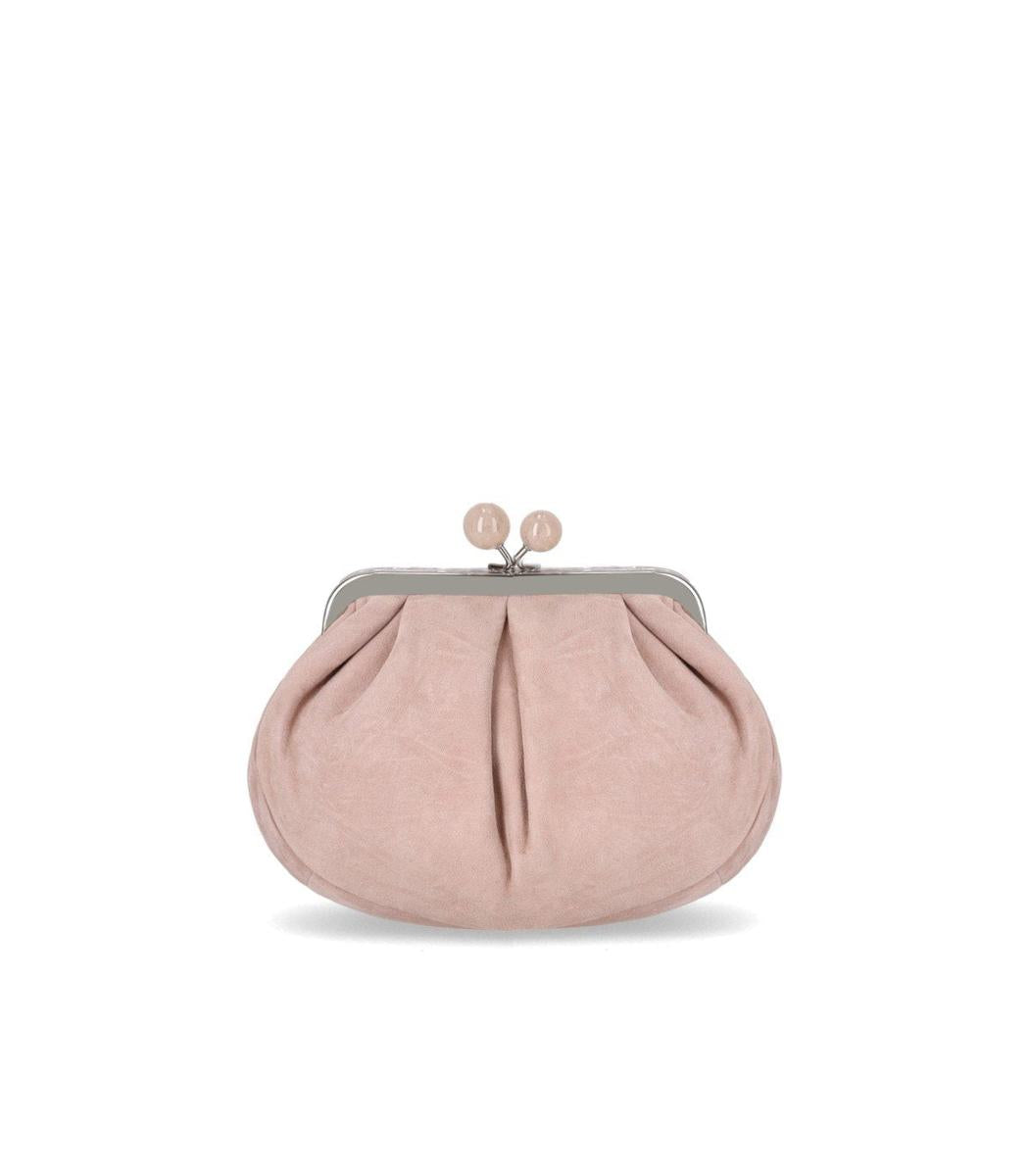 Weekend Max Mara Pasticcino Valois Small Pink Clutch