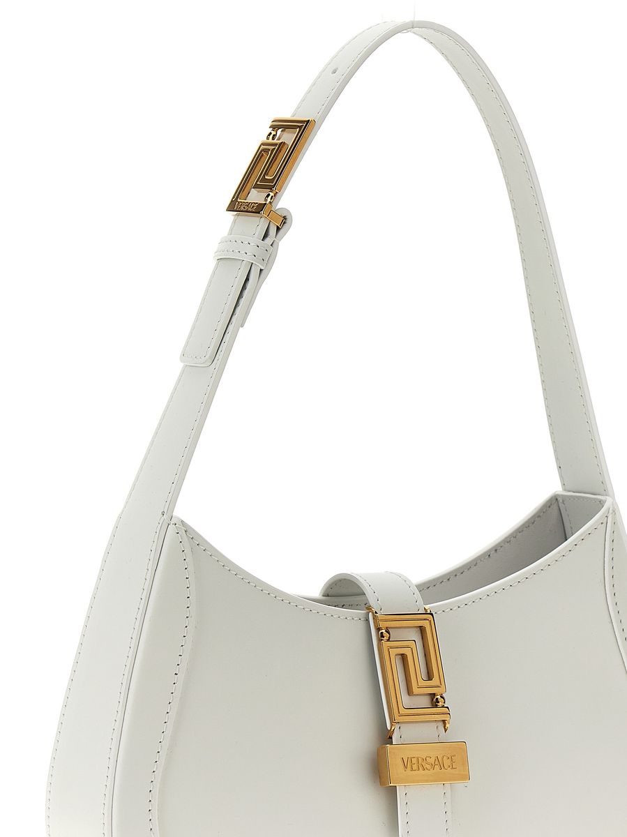 Versace White Leather Bag