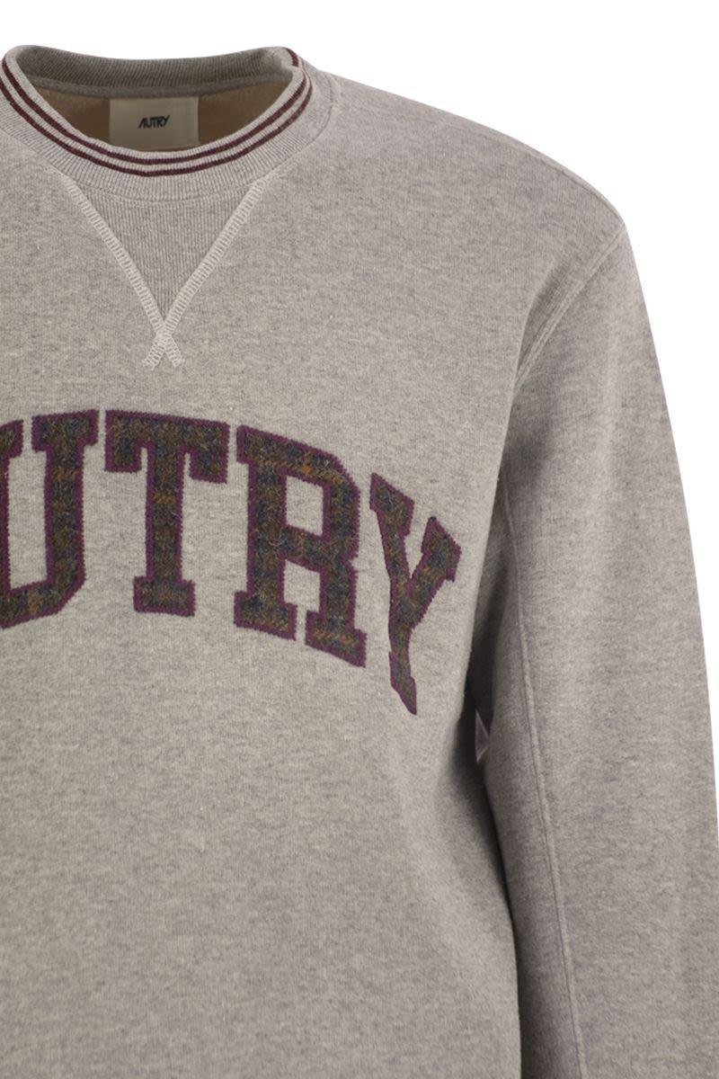 Autry Crew-Neck Sweatshirt With Logo