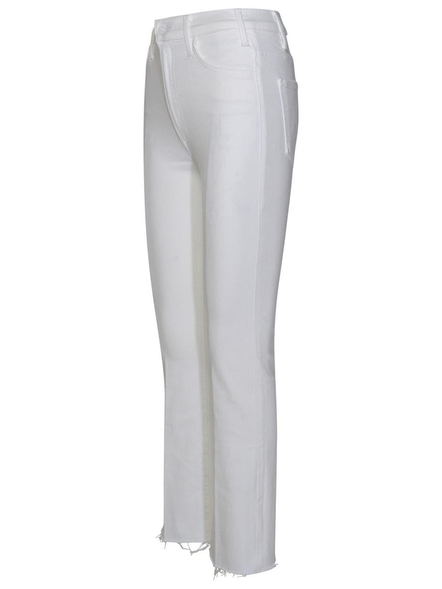 Mother White The Hustler Jeans