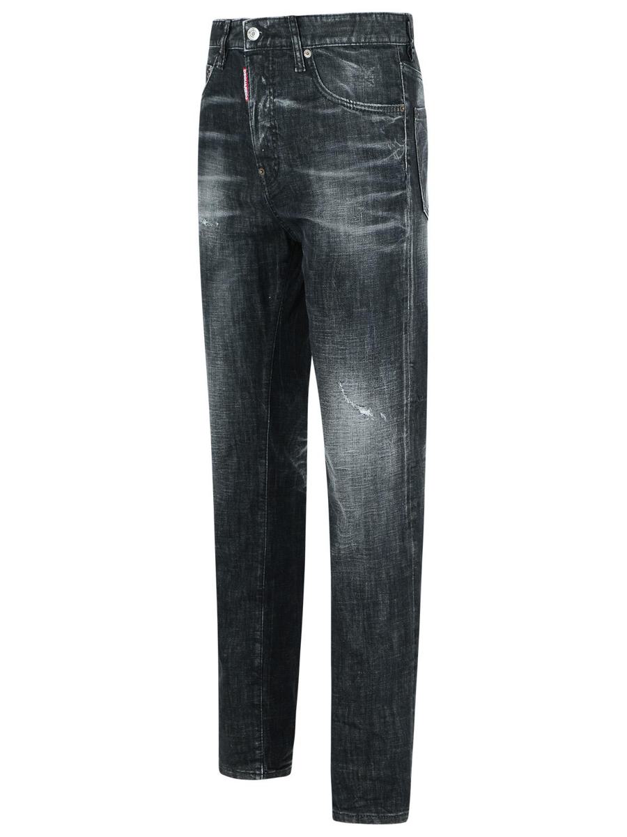DSQUARED2 '642' Black Cotton Jeans