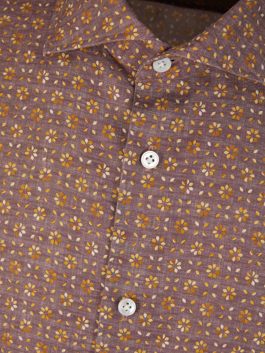 Vincenzo Di Ruggiero Printed Cotton Shirt