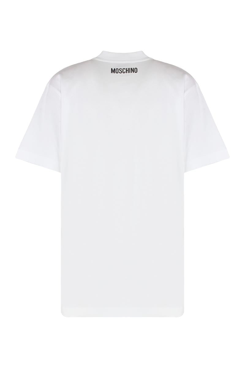 Moschino Cotton Crew-Neck T-Shirt