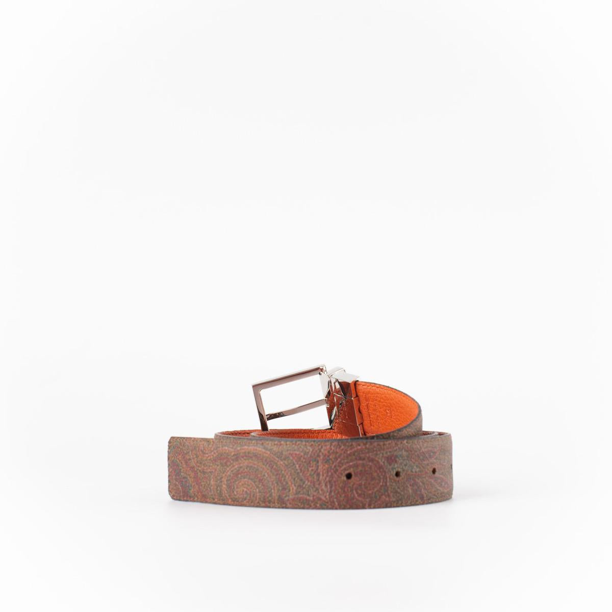 Etro Reversible Orange Belt