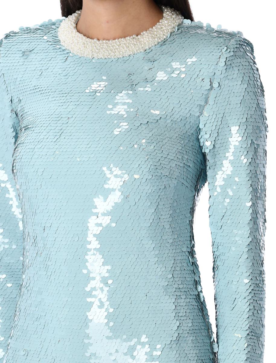 Self-Portrait Sequin Mini Dress