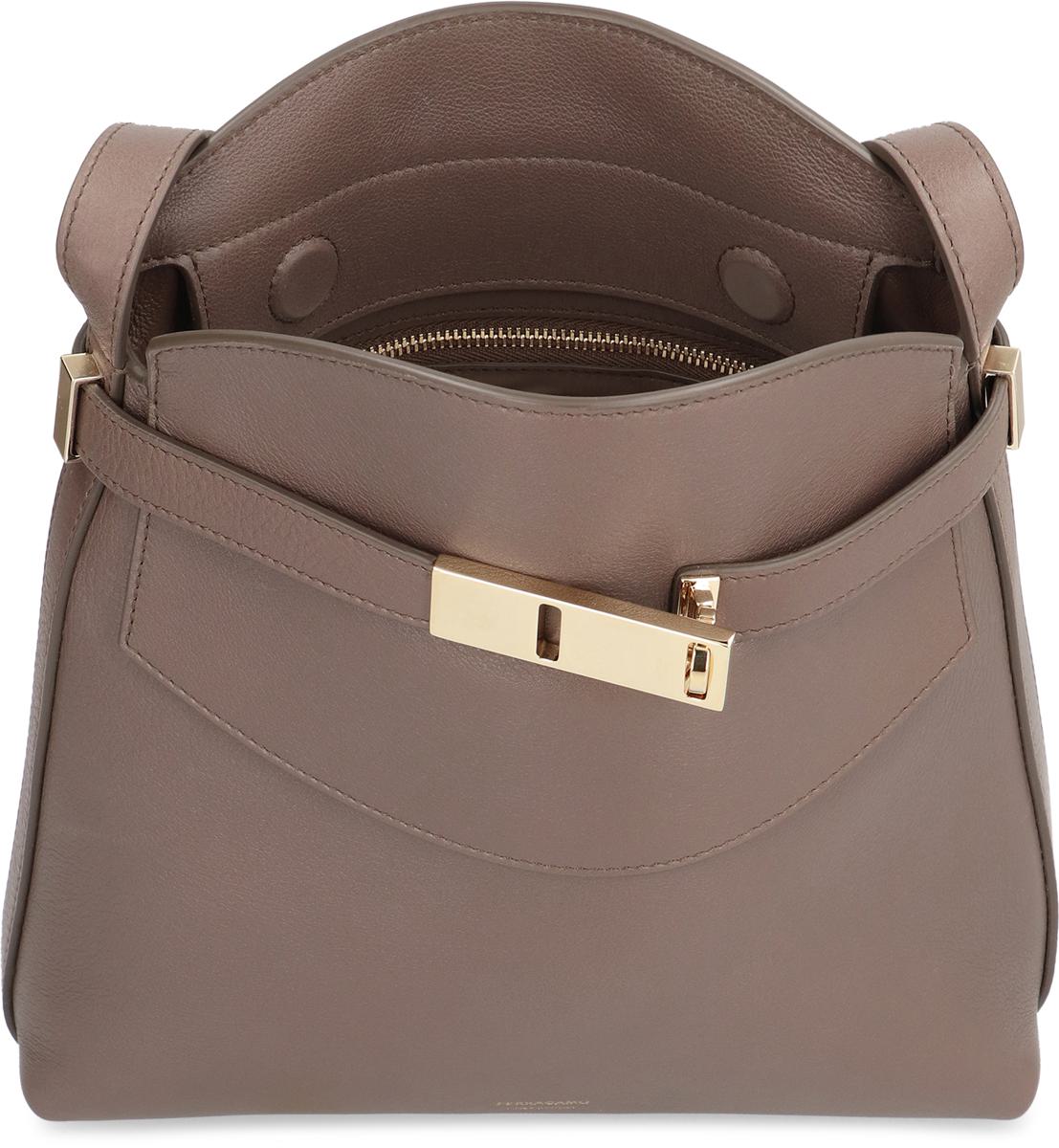 Salvatore Ferragamo Leather Crossbody Bag