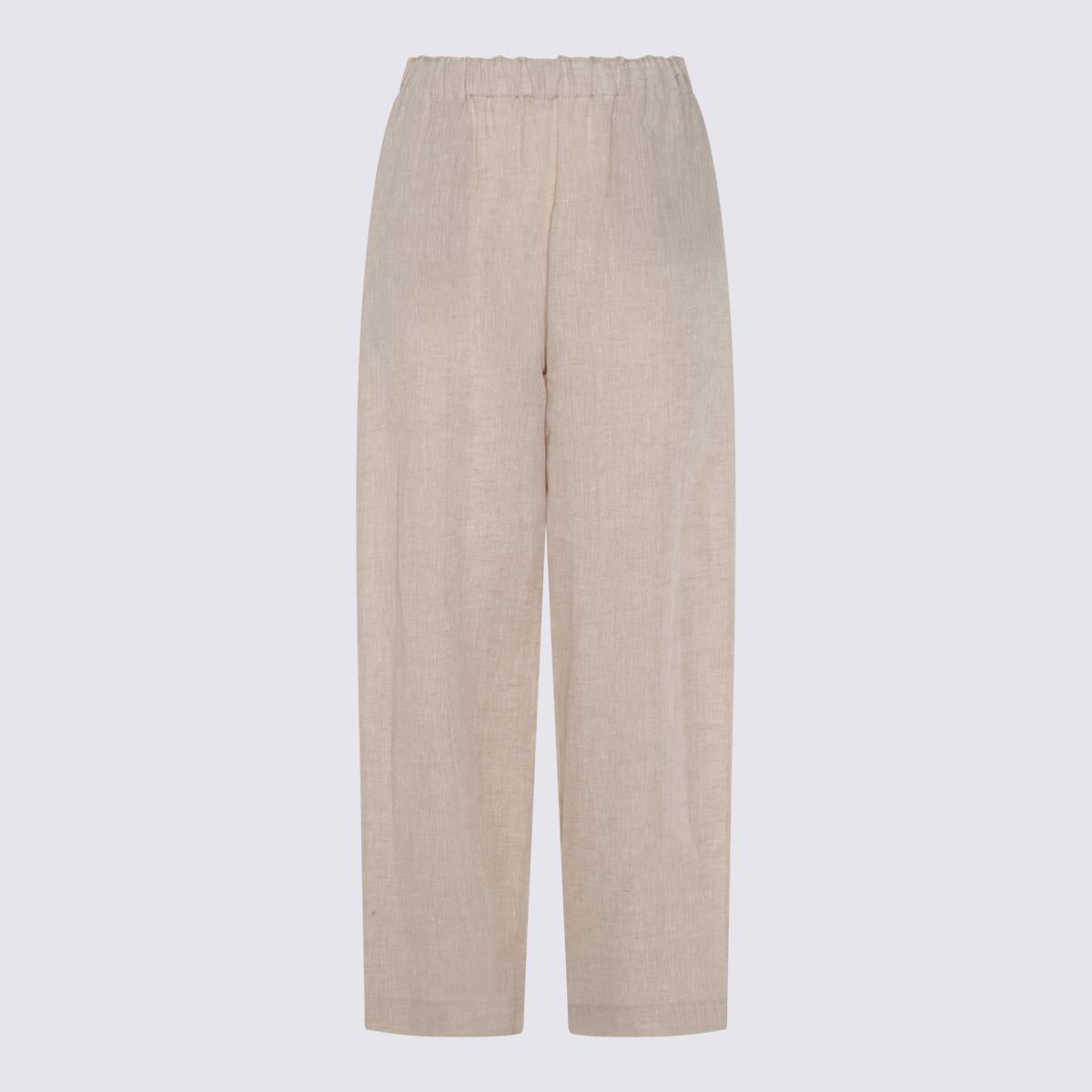 Fabiana Filippi Beige Linen Pants