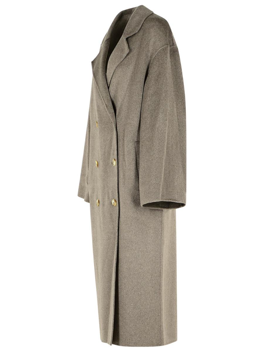 Loulou Studio 'Borneo' Melange Mole Cashmere Blend Coat