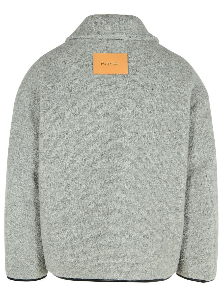 JW Anderson Grey Wool Blend Jacket