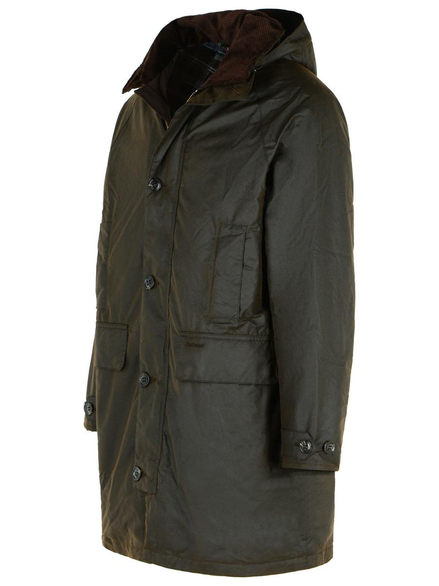 Barbour 'Beudale' Brown Waxed Cotton Parka
