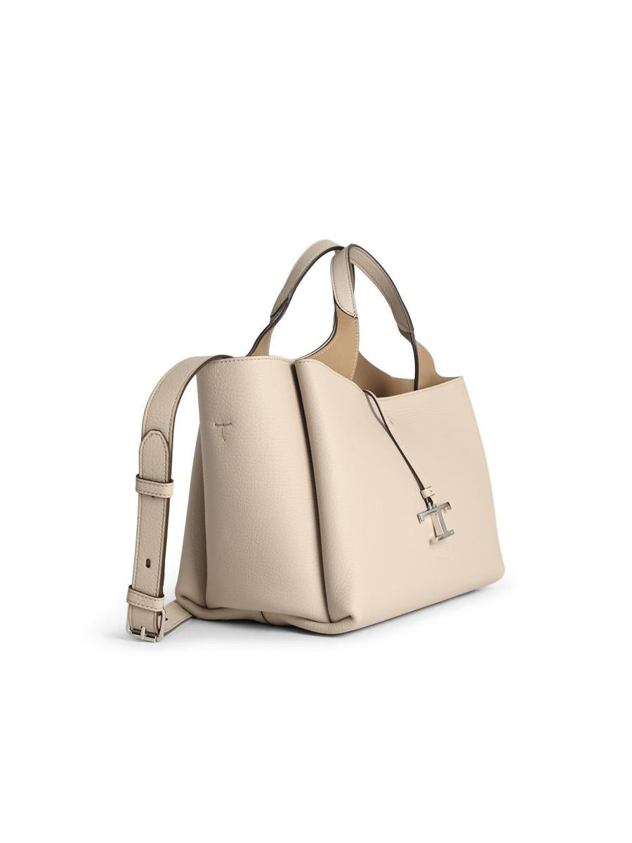 Tod'S Gray Leather Bag