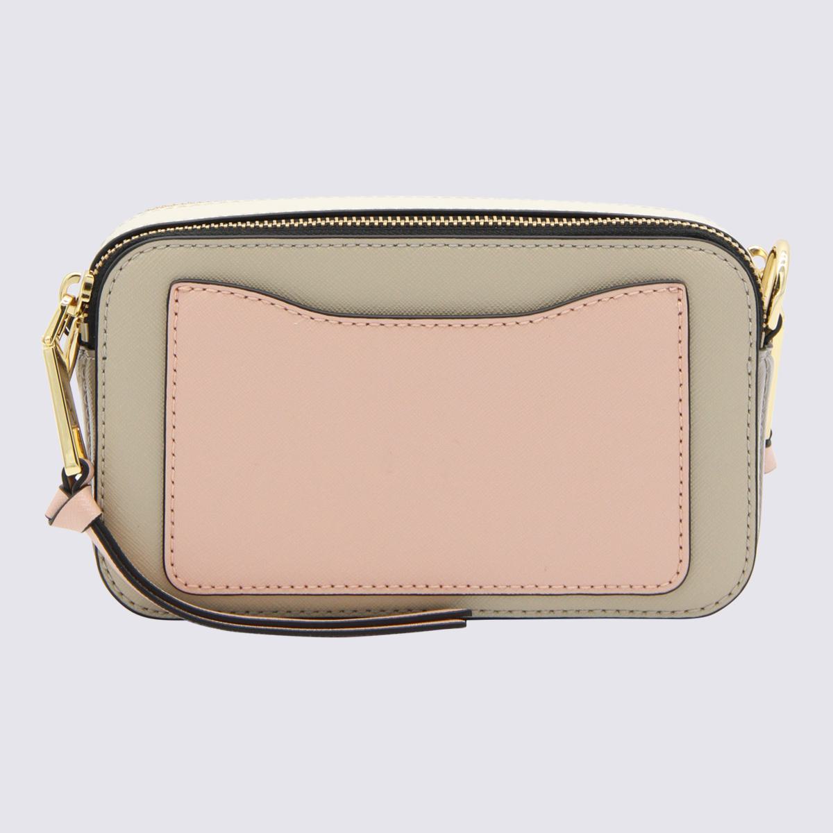 Marc Jacobs Beige Leather The Snapshot Shoulder Bag