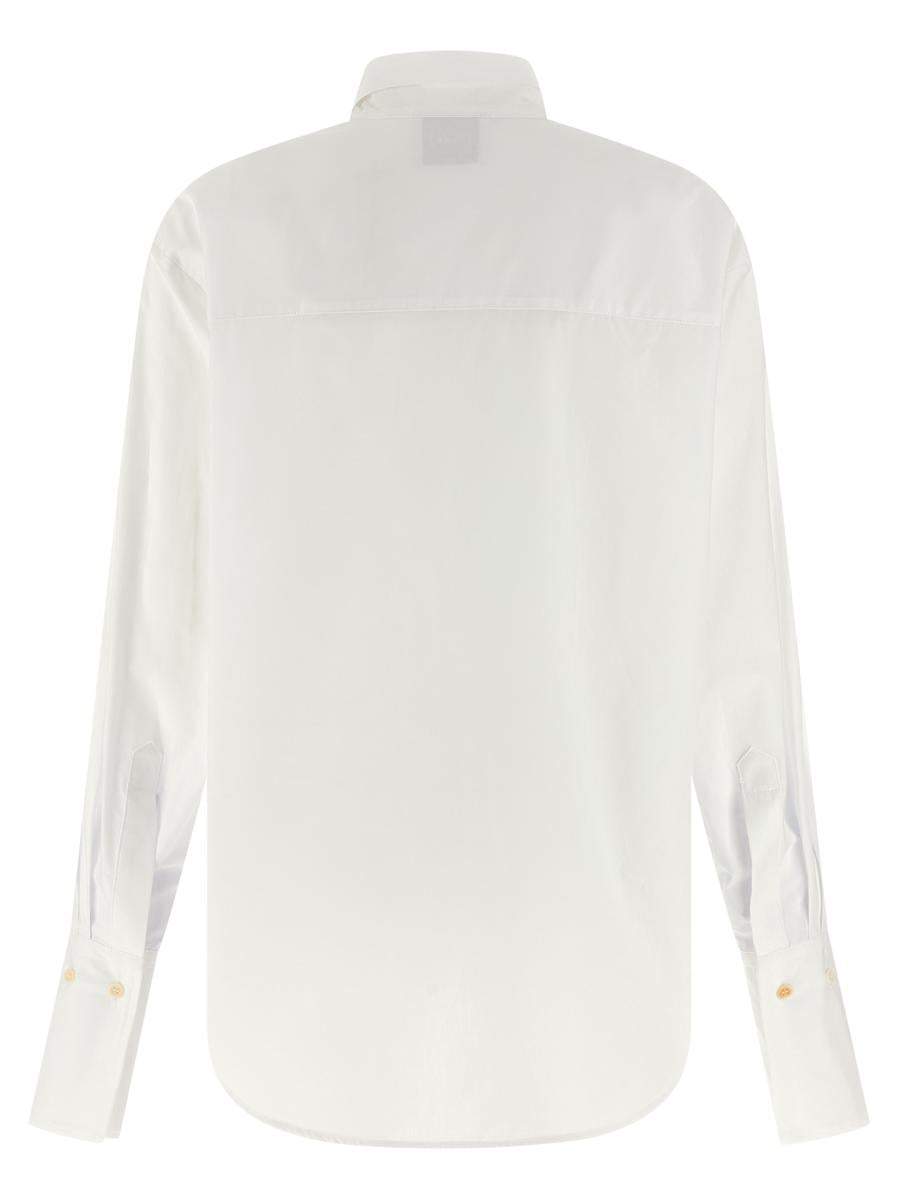 Nude Lavallière Collar Shirt