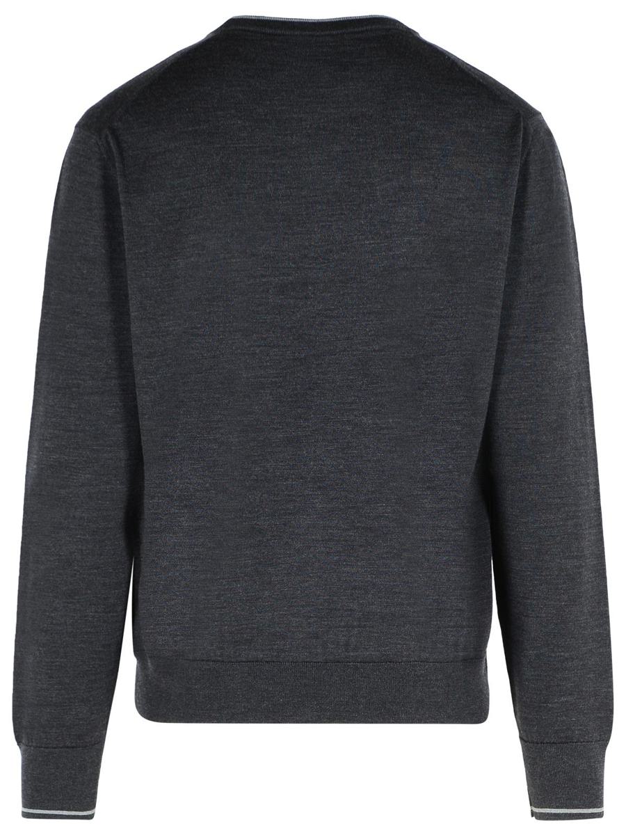 Dolce & Gabbana Grey Virgin Wool Sweater