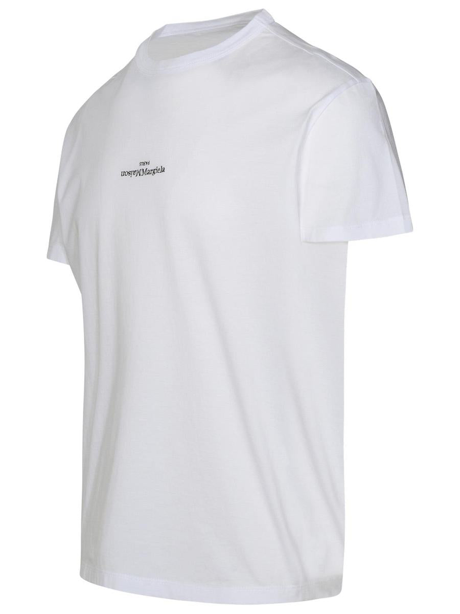 Maison Margiela White Cotton T-Shirt