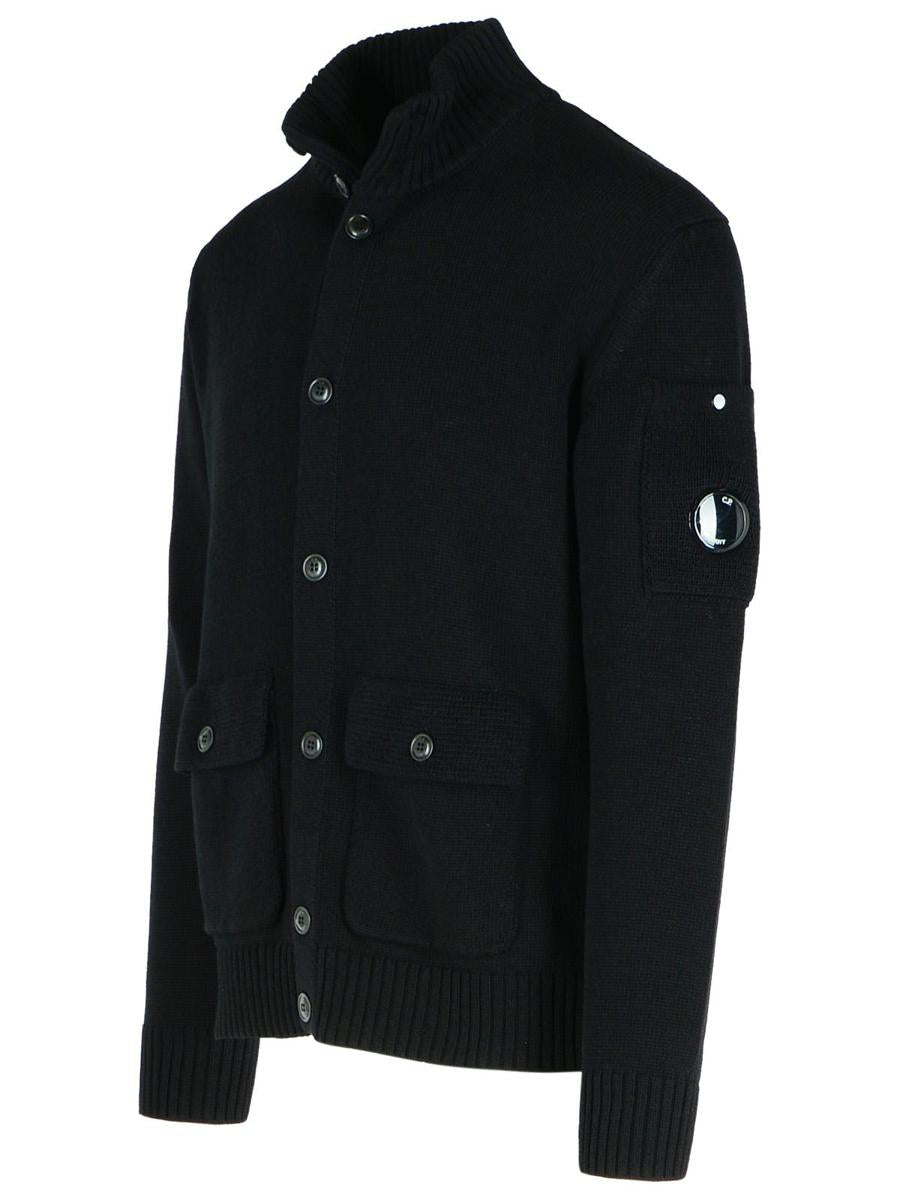 C.P. Company 'Lens' Black Cotton Jacket