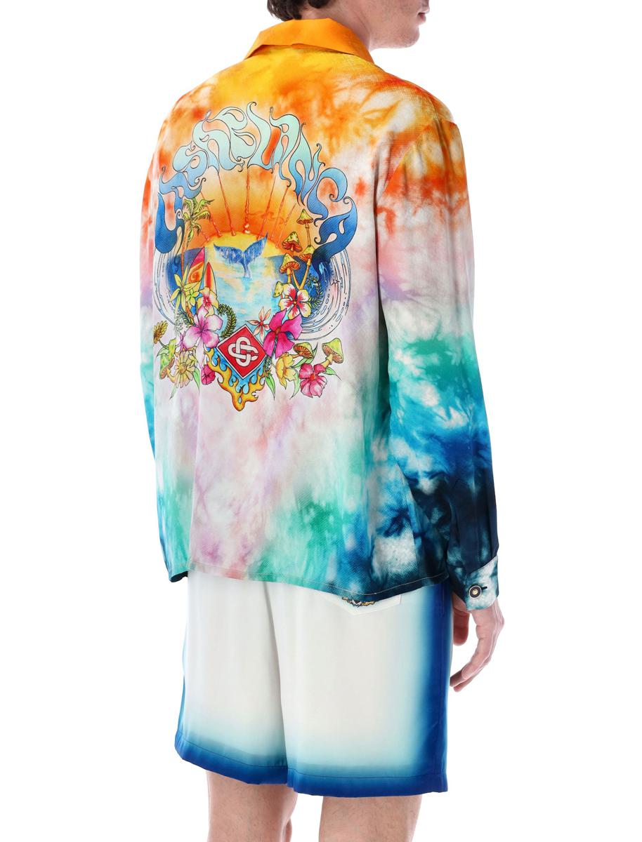 Casablanca Surf Trip Silk Shirt