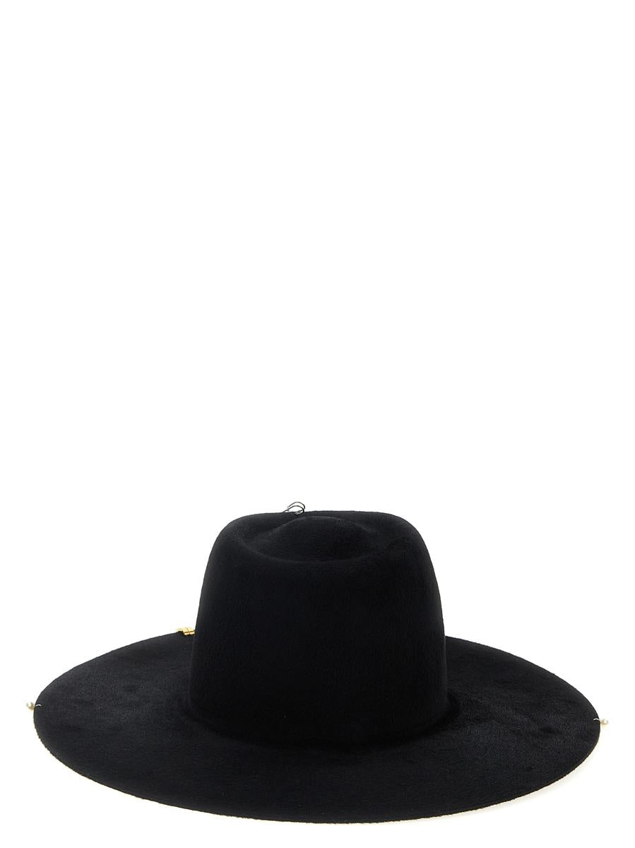 Ruslan Baginskiy 'Chain Strap Fedora' Hat