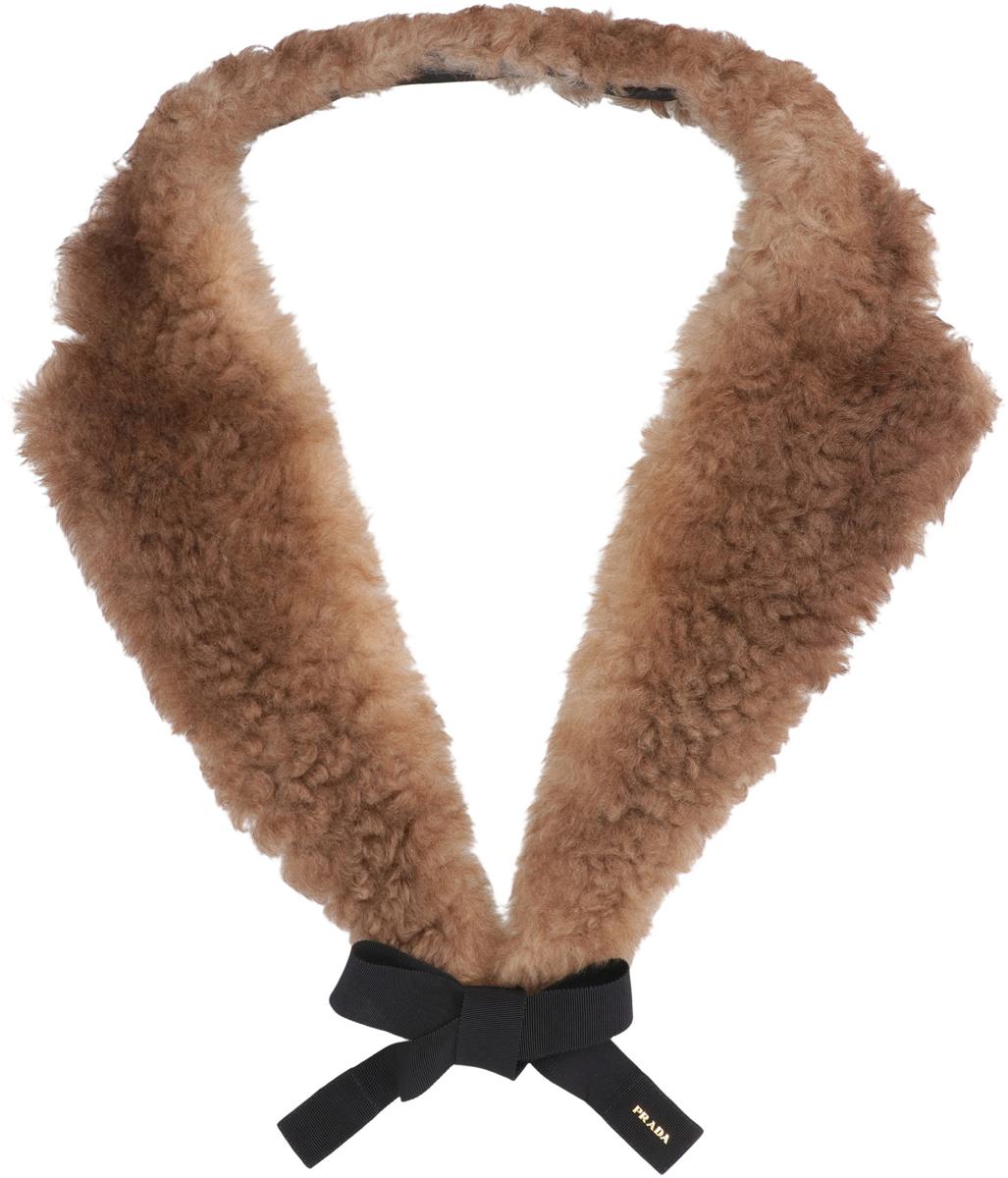 Prada Shearling Collar
