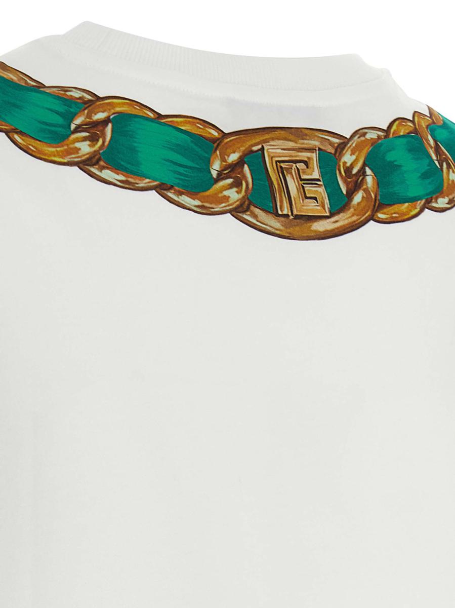 Balmain 'Balmain Foulard' Print T-Shirt