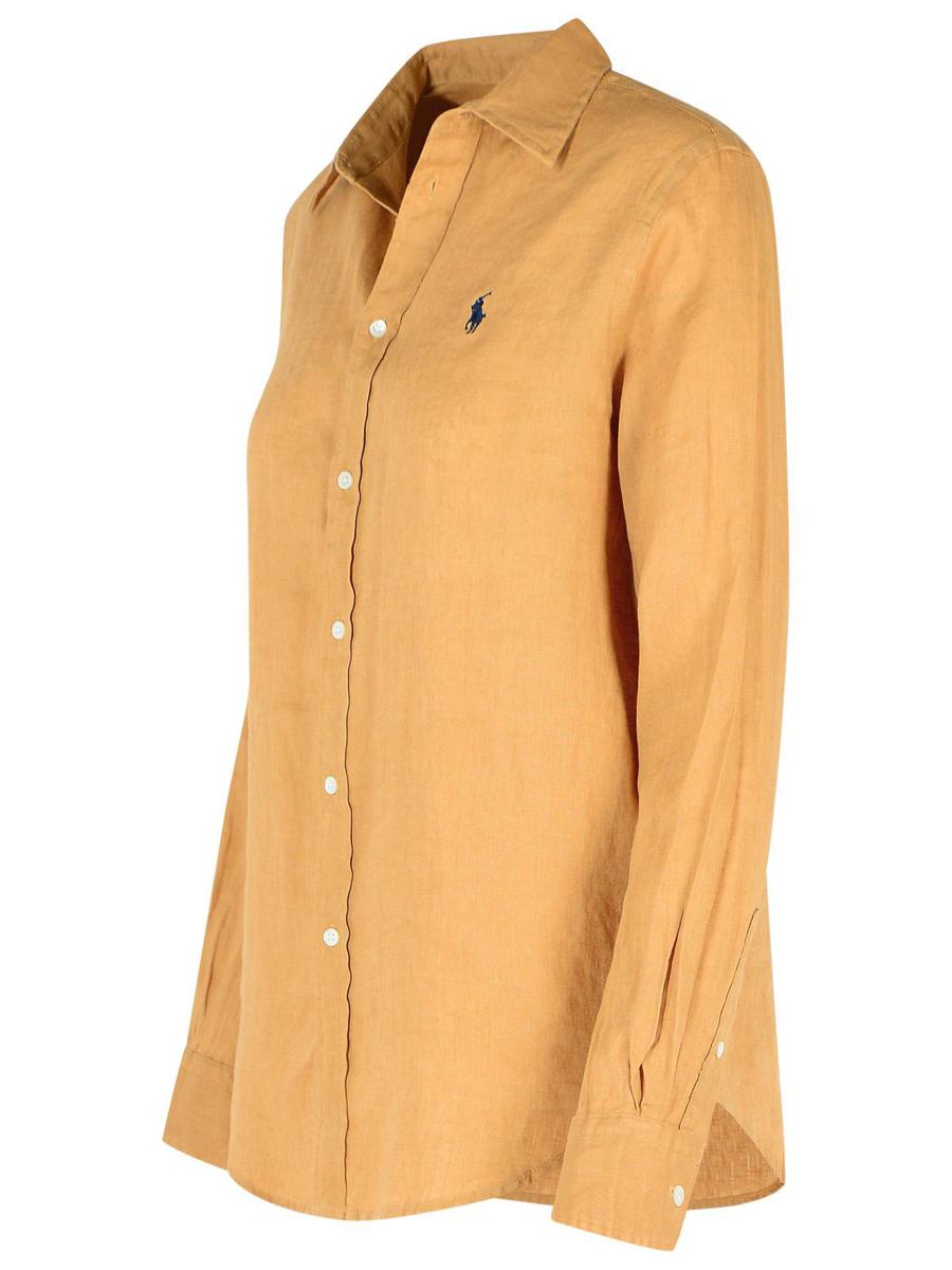 Polo Ralph Lauren Beige Linen Shirt