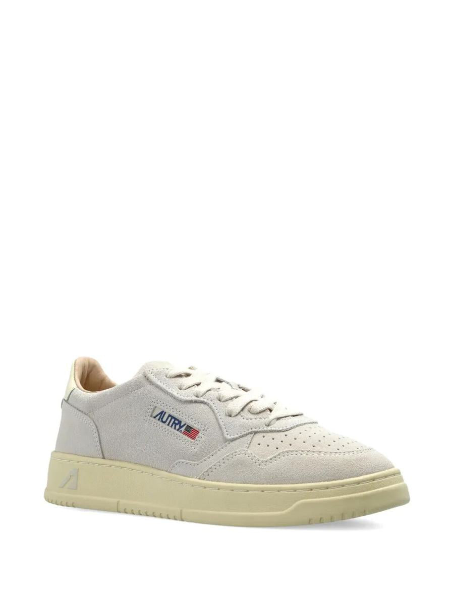 Autry "Medalist Low" Suede Sneakers Shoes